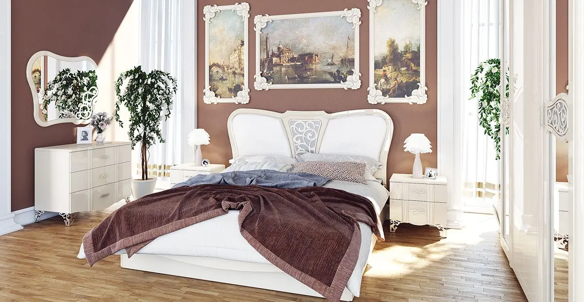 Oglinda Неман Sofiya МН-025-08 (Cream Gloss/Cream)