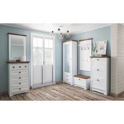 Oglinda Неман Tivoli МН-035-19 (White Structural/Stirling Oak) Thumb