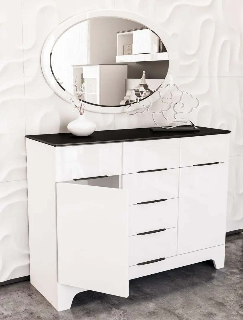 Oglinda Неман Verona МН-024-08 (Gloss White) - 2