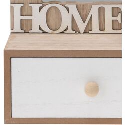 Oglinda de masa Excellent Houseware Home 50596 (Wood/White) Thumb