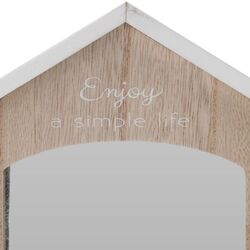 Oglinda de masa Excellent Houseware Home 50596 (Wood/White) Thumb