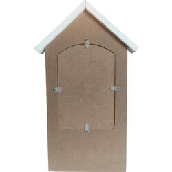 Oglinda de masa Excellent Houseware Home 50596 (Wood/White) Thumb