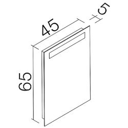 Oglinda Orka Bergama 45x65 Thumb