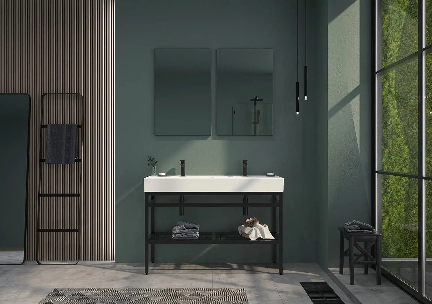 Oglinda Orka Capetown 55x85 (Black) - 5