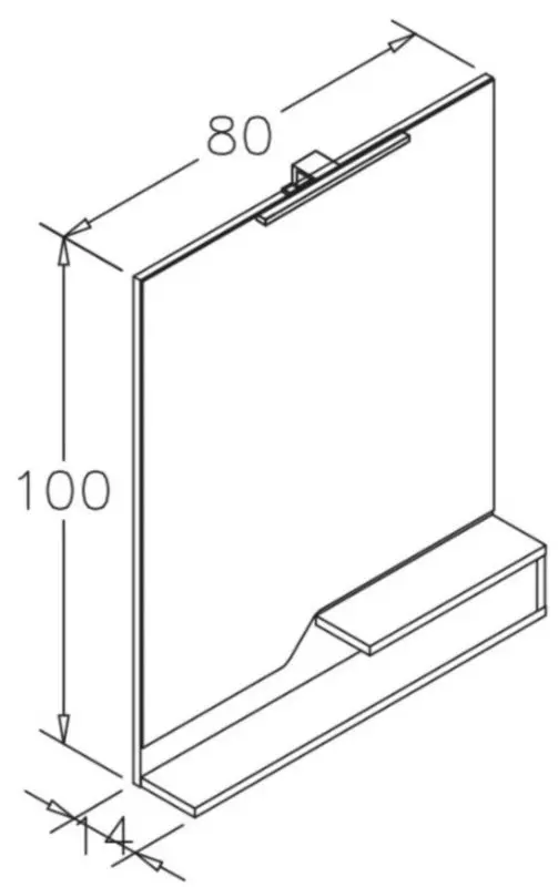 Oglinda Orka Galia 80x100 (Legnano)
