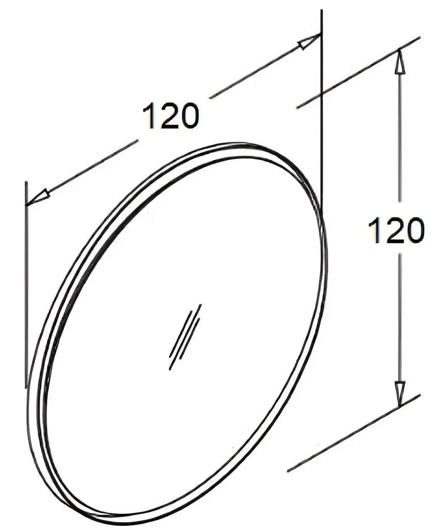 Oglinda Orka TR4012 120 (Black)