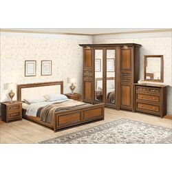 Oglinda Skay Margo (Caravaggio Nut/Italian Nut) Thumb