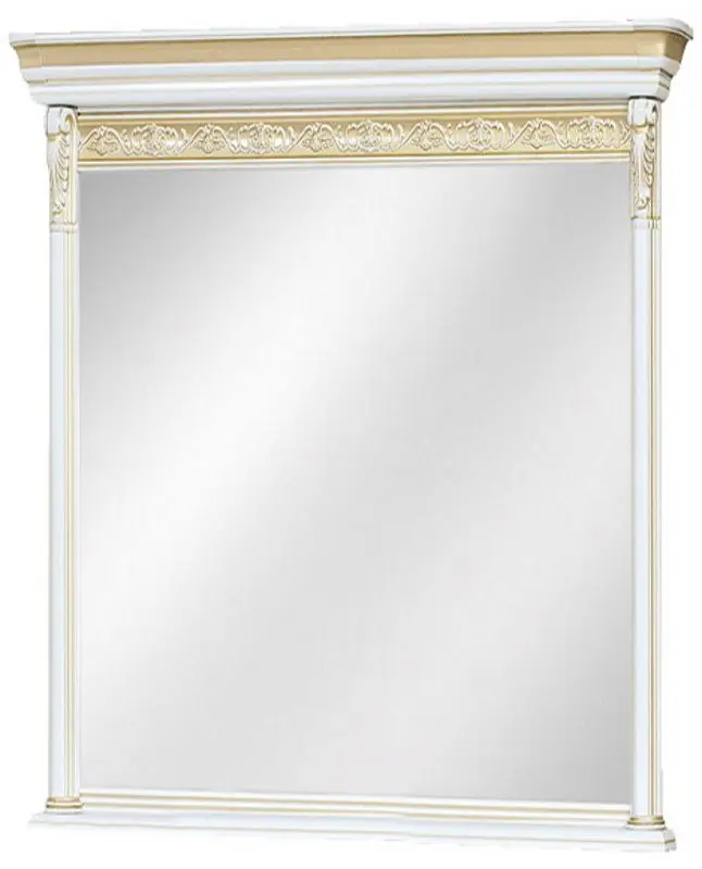 Зеркало Skay Тоскана Лукка 0.9 (Белый/Золото)