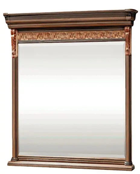 Oglinda Skay Toskana Lukka 0.9 (Caravaggio Nut/Gold)