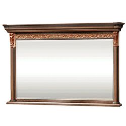 Oglinda Skay Toskana Lukka 1.18 (Caravaggio Nut/Gold)