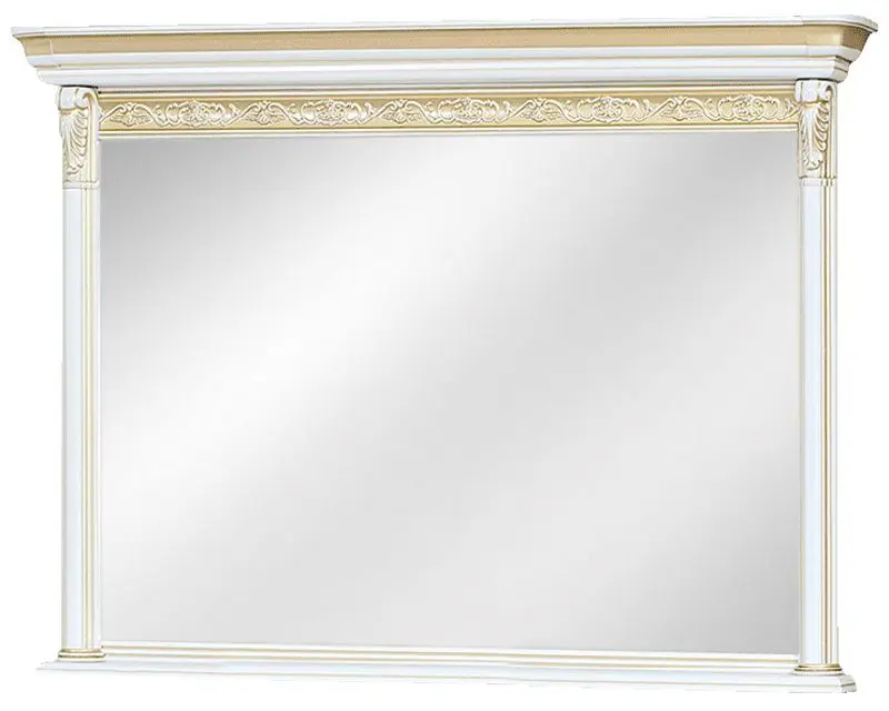 Oglinda Skay Toskana Lukka 1.54 (White/Gold)