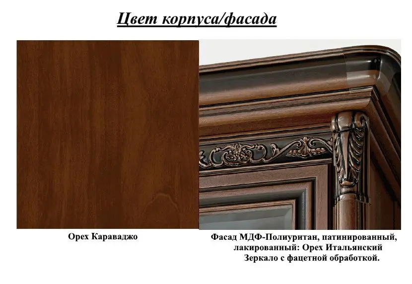 Oglinda Skay Toskana Nova 1.18 (Caravaggio Nut/Italian Nut) - 3