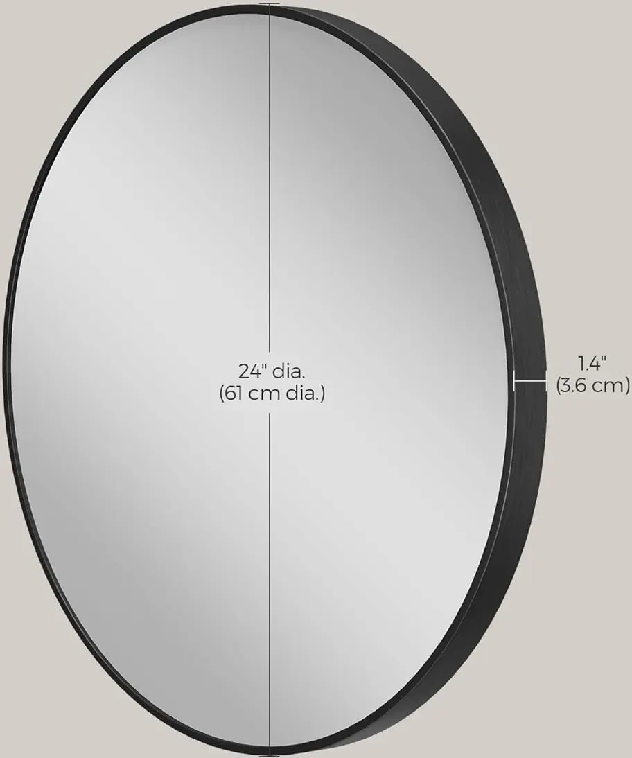 Зеркало Songmics LWM102B01 (Ink Black)