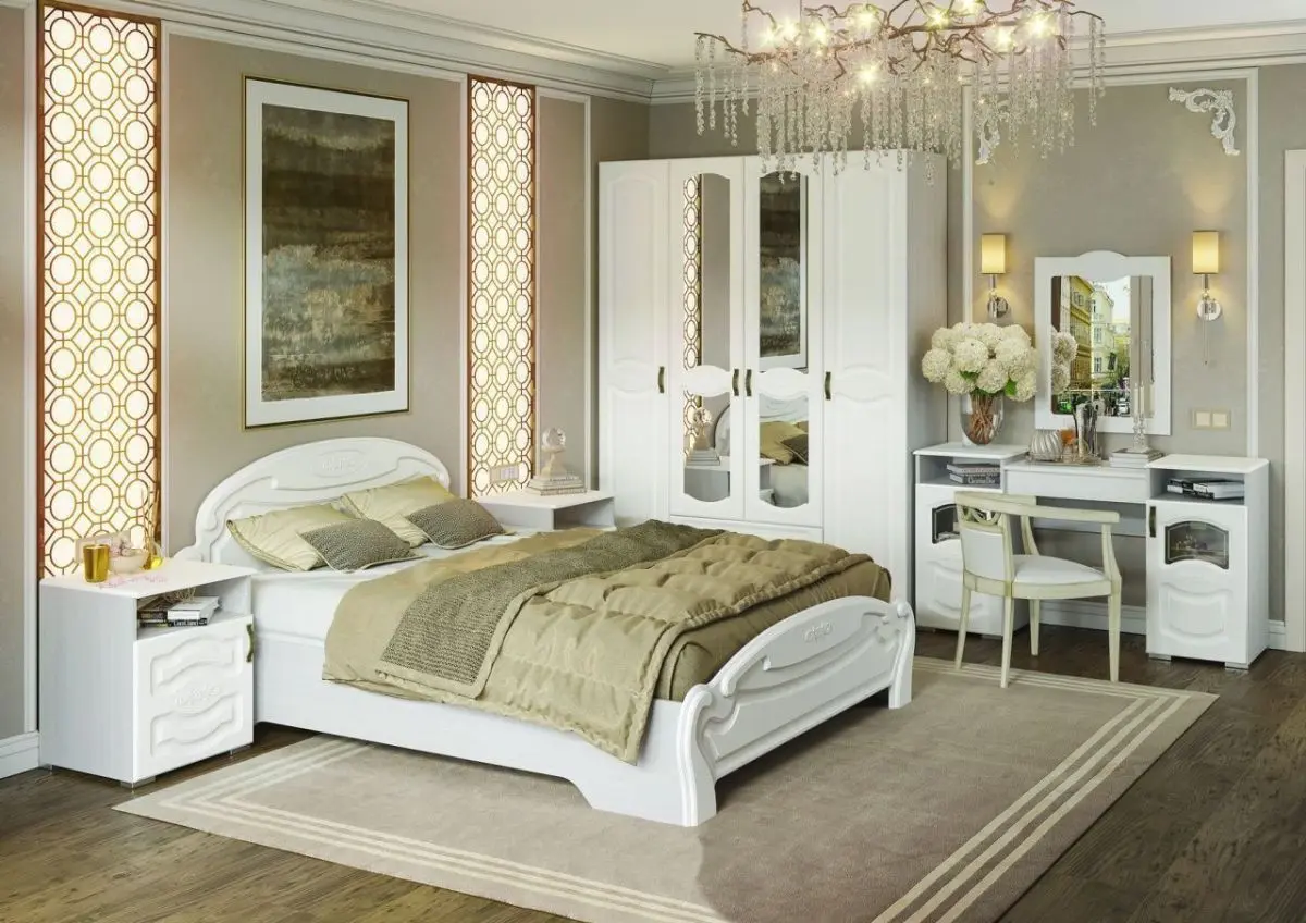 Oglinda Стендмебель Medina ЗР 041 (White Oak)