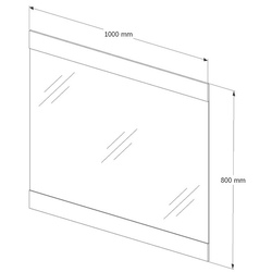 Oglinda Supraten Aquitania 100 (Beige) Thumb