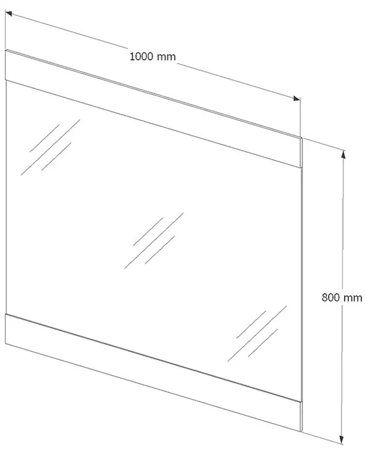 Oglinda Supraten Aquitania 100 (Beige)