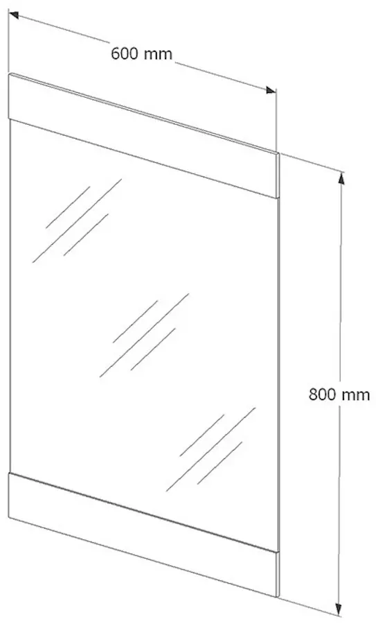 Oglinda Supraten Aquitania 60 (White)