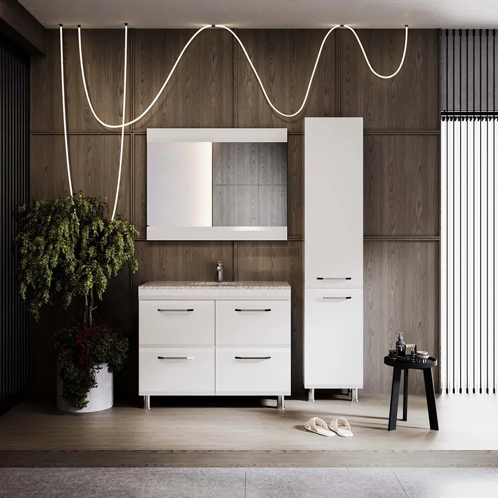 Oglinda Supraten Modern 120 (White)