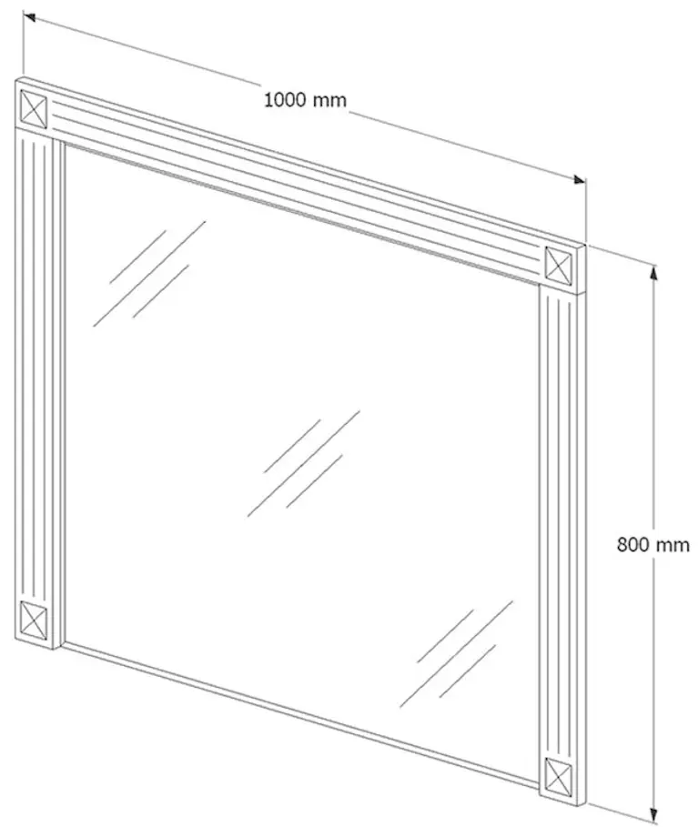 Oglinda Supraten Napoleon 100 (White/Silver)