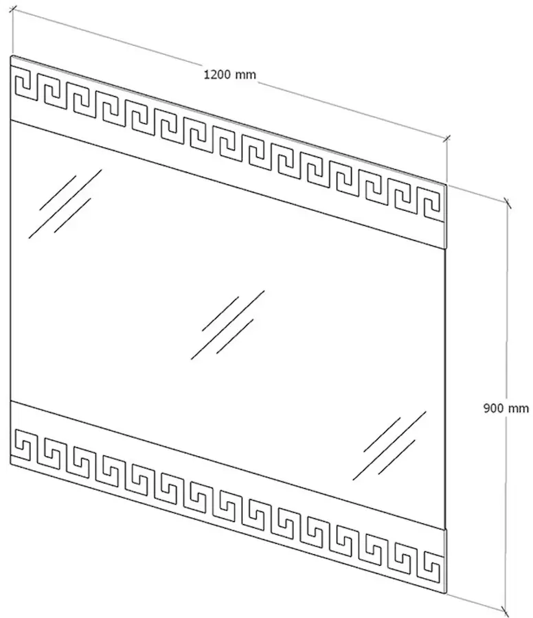 Oglinda Supraten Versailles 120 (White)