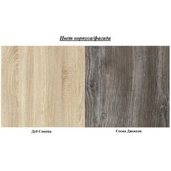 Oglinda cu dulap SV-Mebel Vizit 1 (Sonoma Oak/Jackson Pine) Thumb