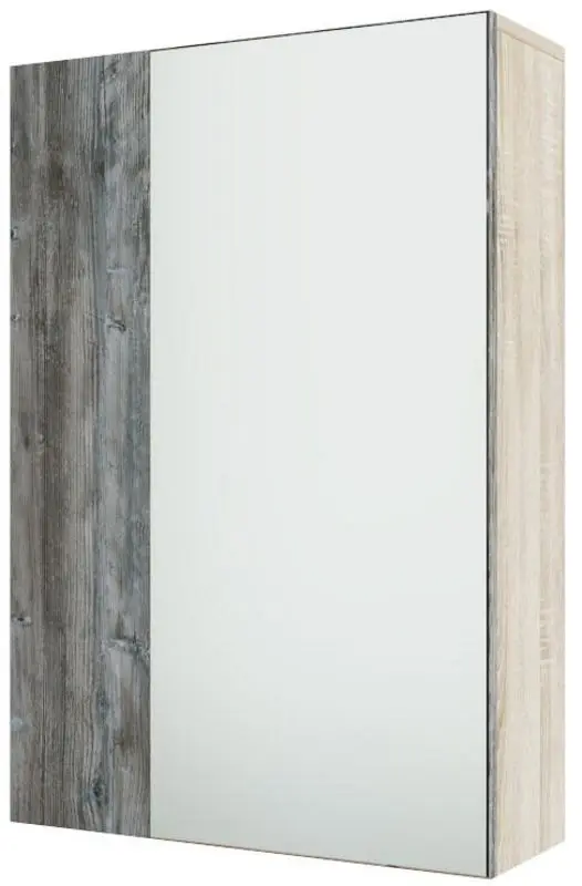 Oglinda cu dulap SV-Mebel Vizit 1 (Sonoma Oak/Jackson Pine)