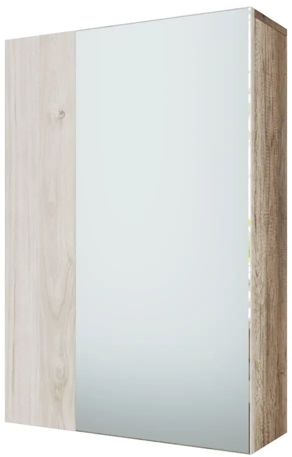 Oglinda cu dulap SV-Mebel Vizit 1 (Canyon Light/Hickory Light)