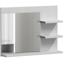 Oglinda cu raft TopEshop Lumo L3 (White)