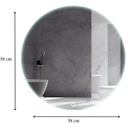 Зеркало Uniplast LED 6000К LM-207.5858 Thumb
