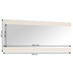 Зеркало Tempo Kondela Lynatet Typ 121 (White Extra High Gloss) Thumb