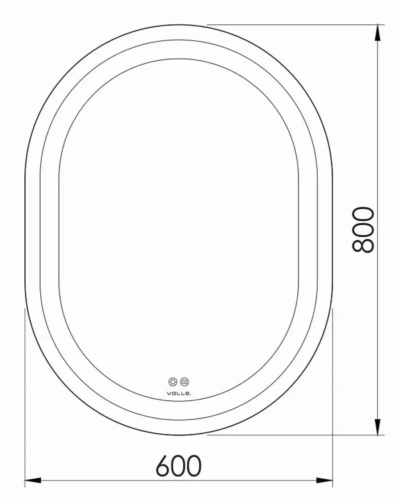 Oglinda Volle Luna Ovalado 1648.55146800 600х800