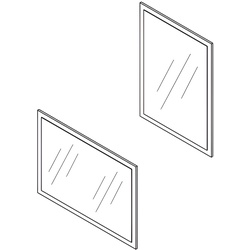 Oglinda Yasen Monaco LUS80/110 (Cashmere) Thumb