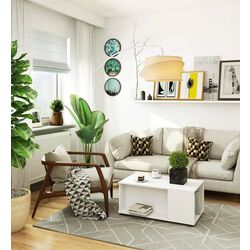 Журнальный столик Akord Juliet (White) Thumb