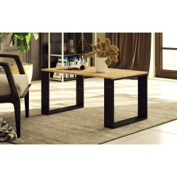 Masa pentru reviste Akord Nox (Sonoma Oak/Black)