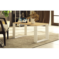 Masa pentru reviste Akord Nox (Sonoma Oak/White)