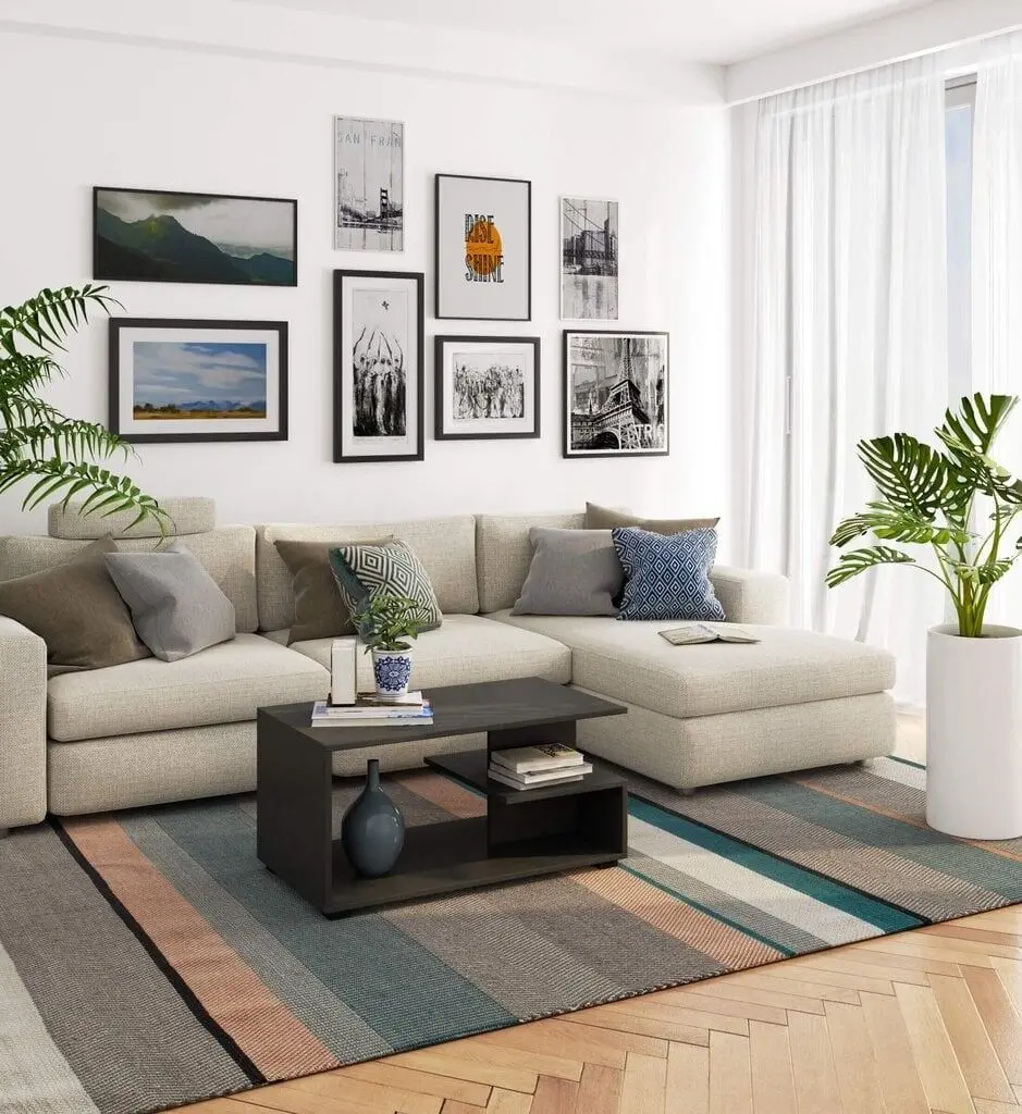 Журнальный столик Akord Pin (Graphite Gray)