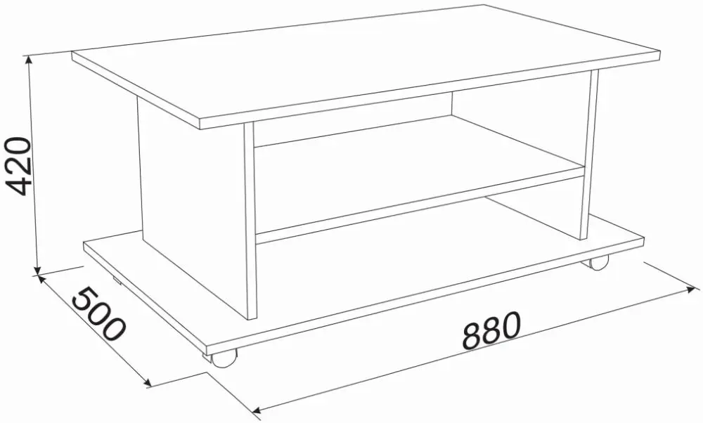 Журнальный столик Ambianta Nova