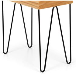 Masa pentru reviste Besoa Little Lyon (Black/Wood) Thumb