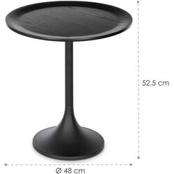 Masa pentru reviste Besoa Small Visby (Black) Thumb