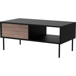 Masuta cafea Cama Cortina (Black/Walnut) Thumb