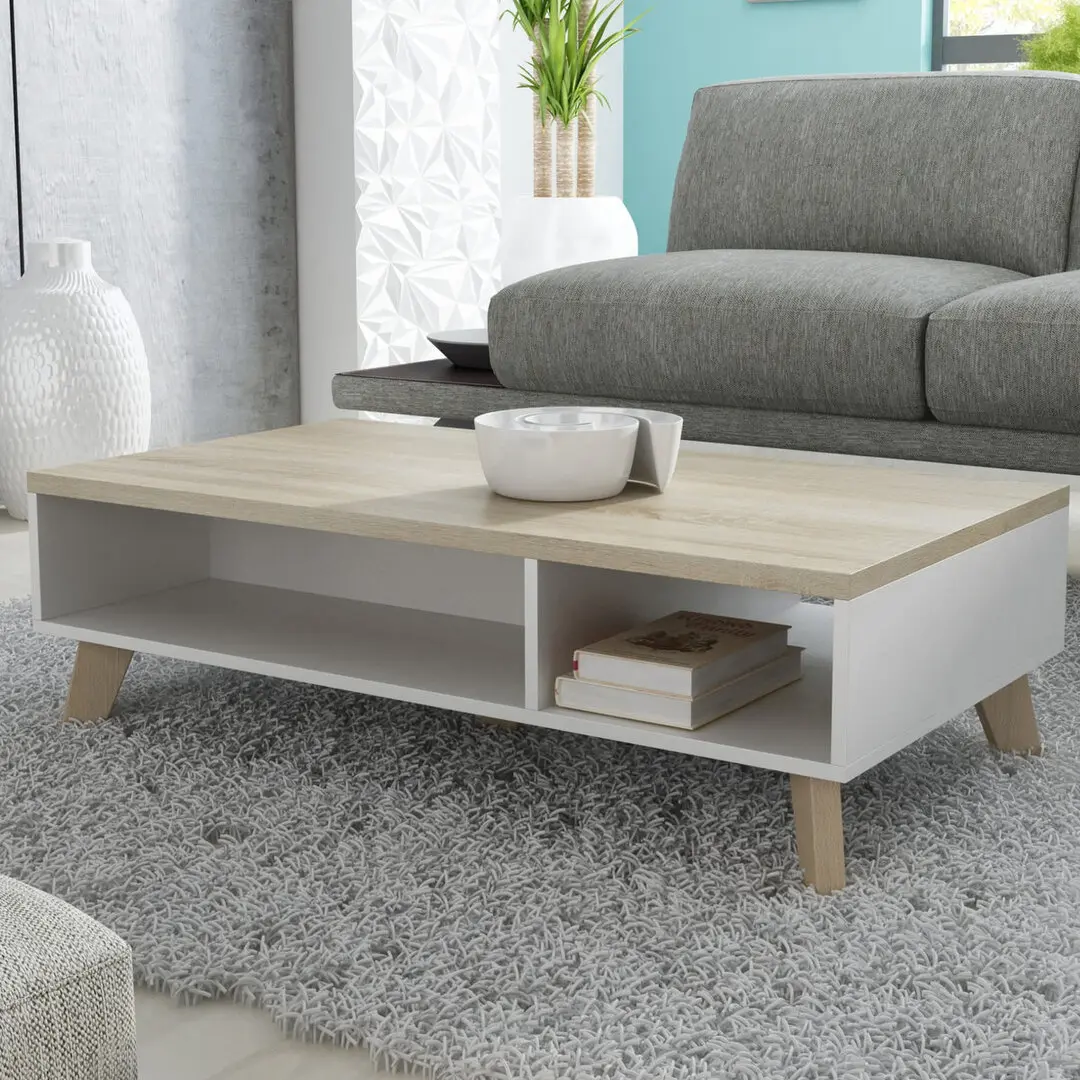 Журнальный столик Cama Lotta 110 (White/Sonoma Oak)