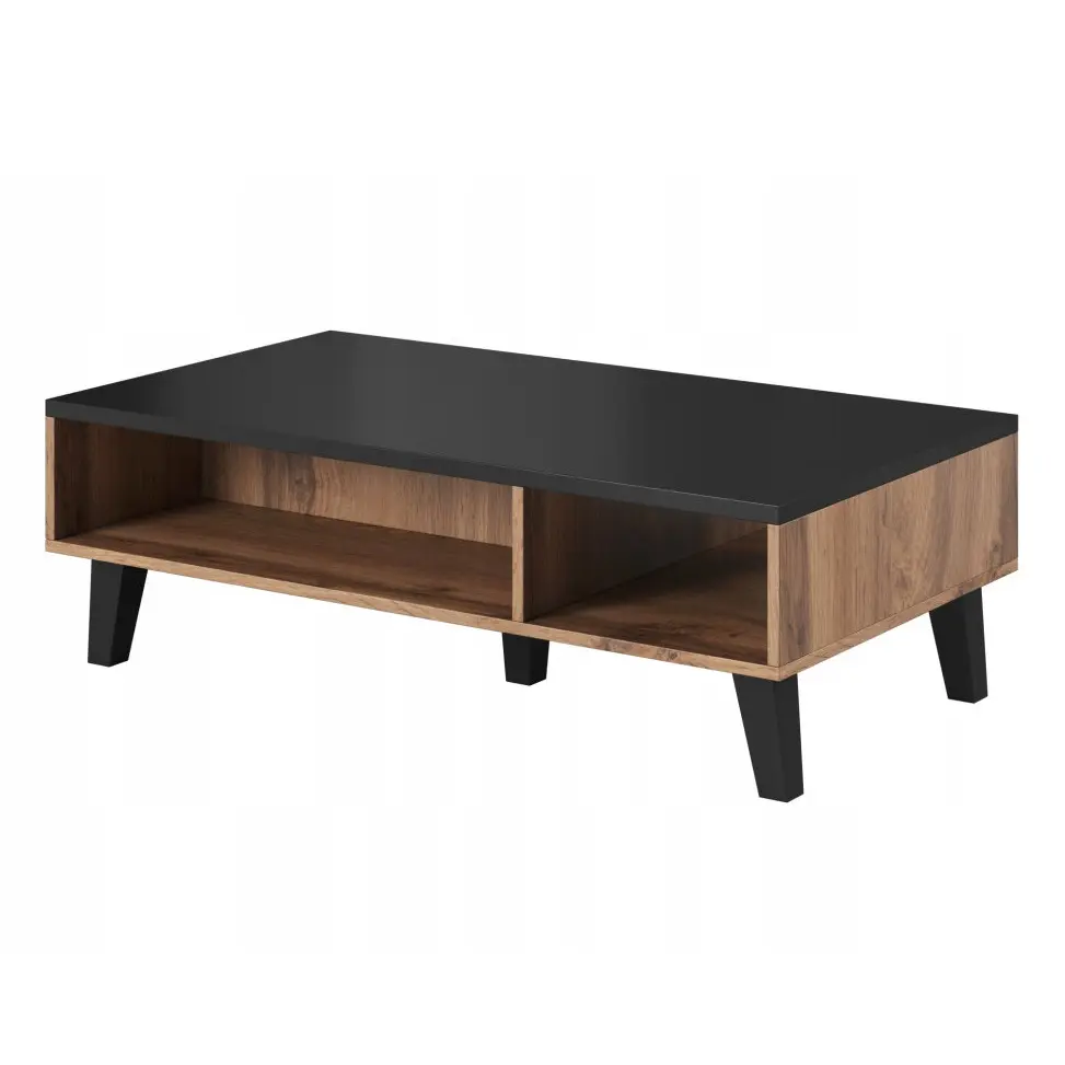 Журнальный столик Cama Lotta 110 (Wotan Oak/Black) - 2
