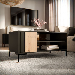 Журнальный столик Cama Merci (Artisan Oak/Black)