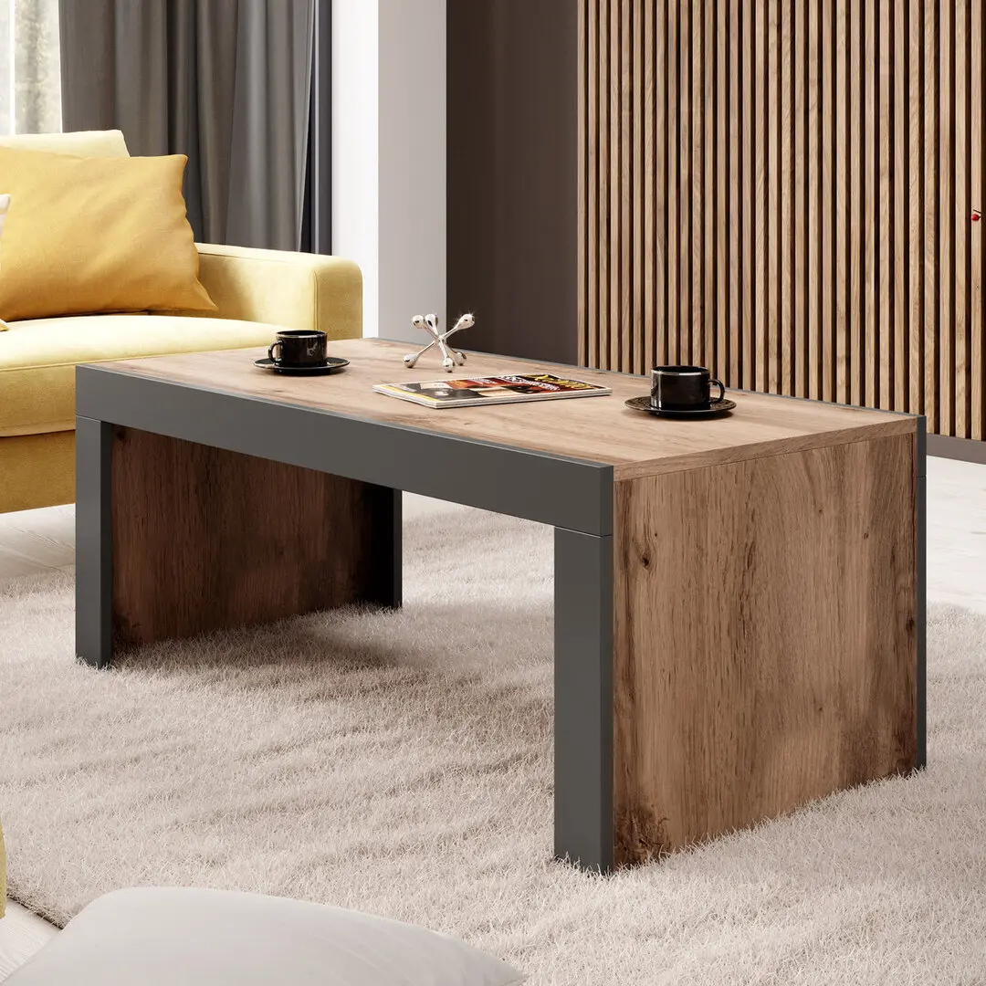 Журнальный столик Cama Mila 120 (Wotan Oak/Anthracite)