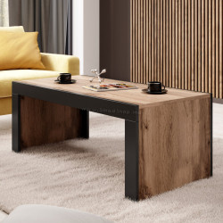 Журнальный столик Cama Mila 120 (Wotan Oak/Black)