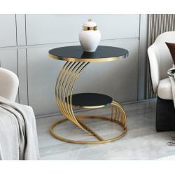 Журнальный столик Casa Moora IDR15 (Gold/Black)