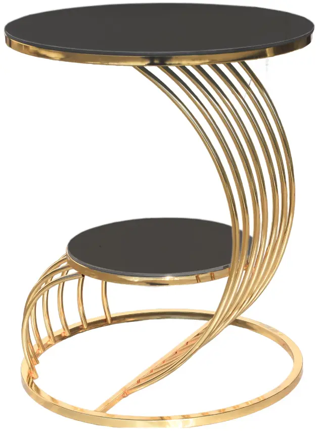 Журнальный столик Casa Moora IDR15 (Gold/Black)