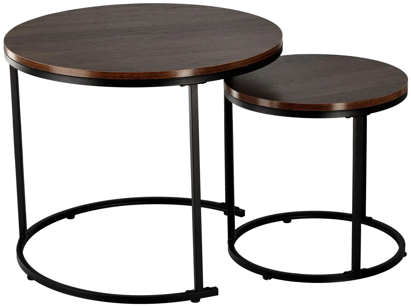 Set masute pentru reviste Chomik FAT1473 (Brown/Black) - 3