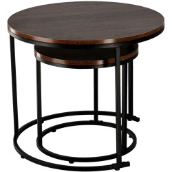 Set masute pentru reviste Chomik FAT1473 (Brown/Black) Thumb