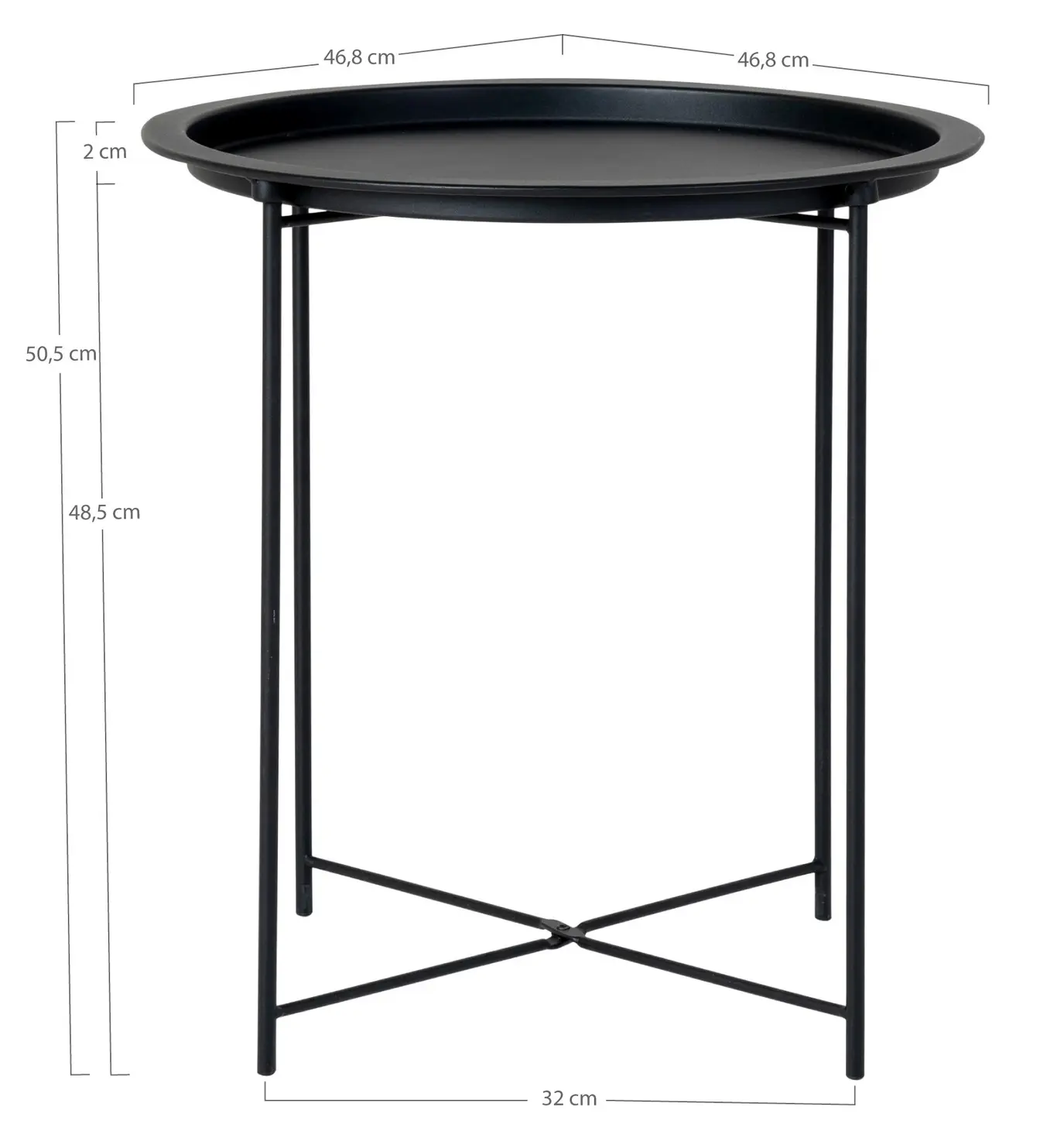 Masa pentru reviste Chomik 5900779891081 (Black) - 3